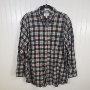 Men's Savane Deep Dye Plaid Shirt